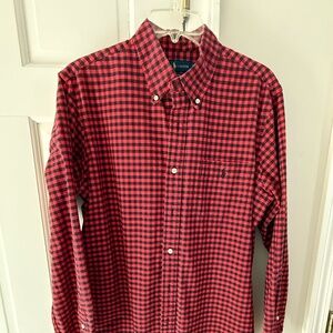 Ralph Lauren Buffalo Plaid Men's Button Down Shirt - L